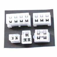 Conector de Nylon Faston Macho Multidirecional de Nylon