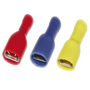 terminal faston hembra aislado