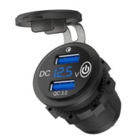 voltimetro con usb qc 3.0