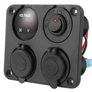 painel de carregamento de 12v