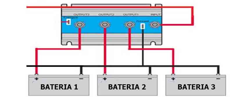 argar Baterías con un Puente de Diodos