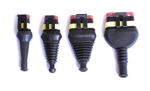 protectores goma para conector