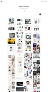 Moodboard webs minimalistas