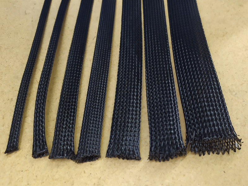 medidas de malha-poliéster