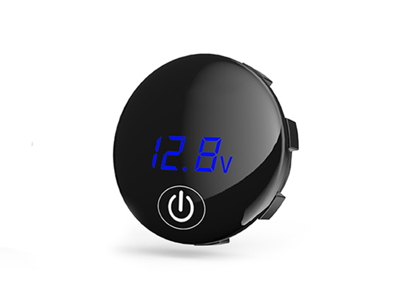 Voltímetro digital 12v. com interrutor