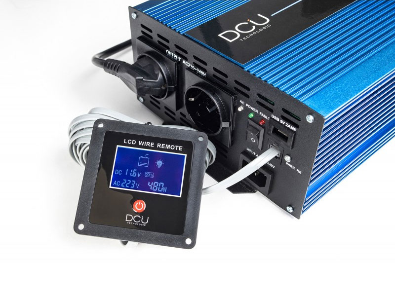 Pantalla LCD Control Remoto para inversores DCU