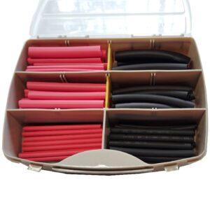 80 peças termo-retrácteis com adesivo