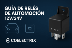 Relés de Automoción 12V/24V: Tipos, Funcionamiento, Conexión y Guía Completa para Instalaciones